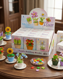 Flowers Küçük Parçacık LEGO Masaüstü Dekorasyonu