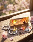 Anime Naruto Uzumaki Güneşte Gözleri Parlayan Anahtarlık