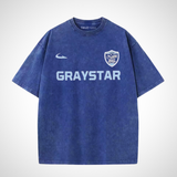 Yıkamalı Graystar Oversize Vintage T-shirt