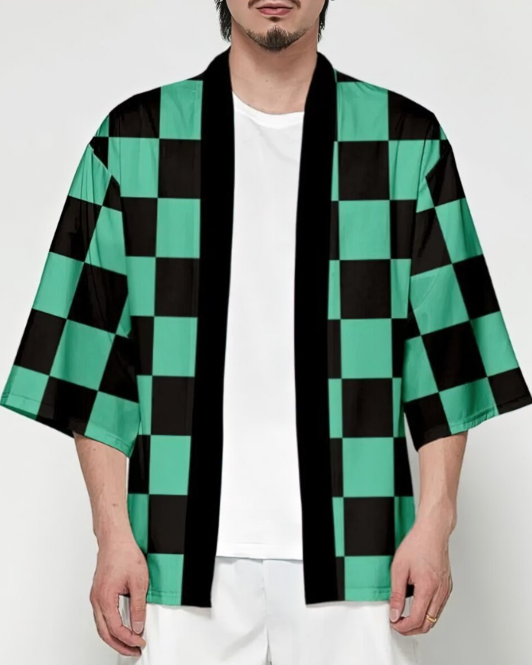 Anime Demon Slayer Kimono Tanjiro Kamado Cosplay Unisex Kimono