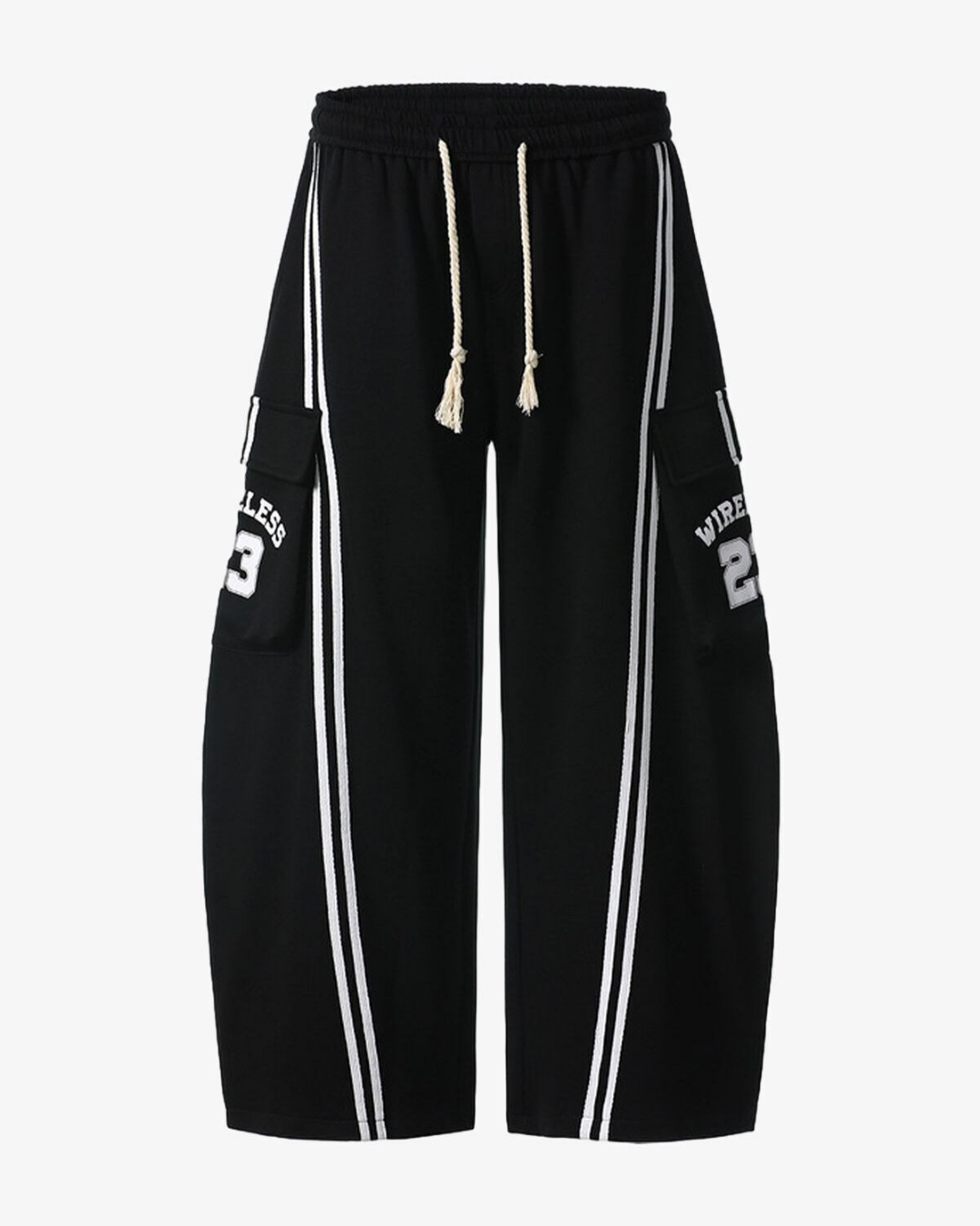 Extra Baggy Knitted Harajuku Style Pantolon Eşofman