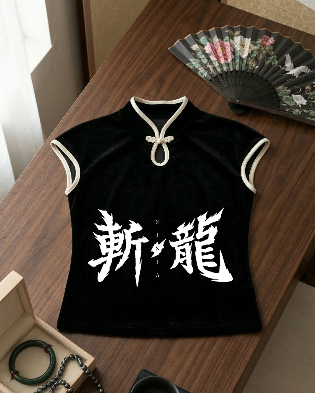 Japan Design Vintage Kolsuz Crop