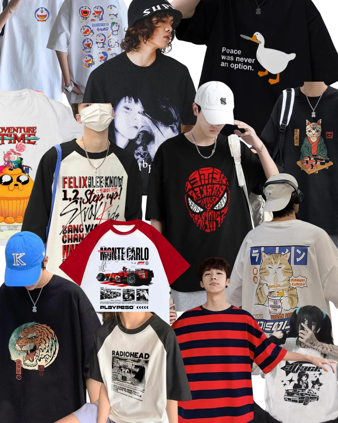 4'lü T-Shirt Mystery Box Sürpriz Paket
