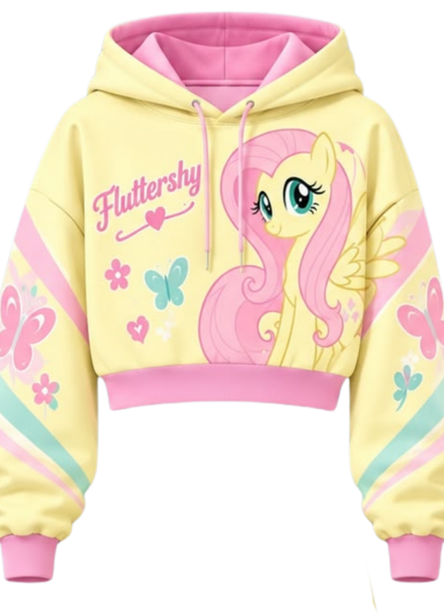 My Little Pony Fluttershy Desenli My Little Pony 2'li Takım
