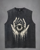 Cosmic Eye Unisex Vintage Eskitme Atlet