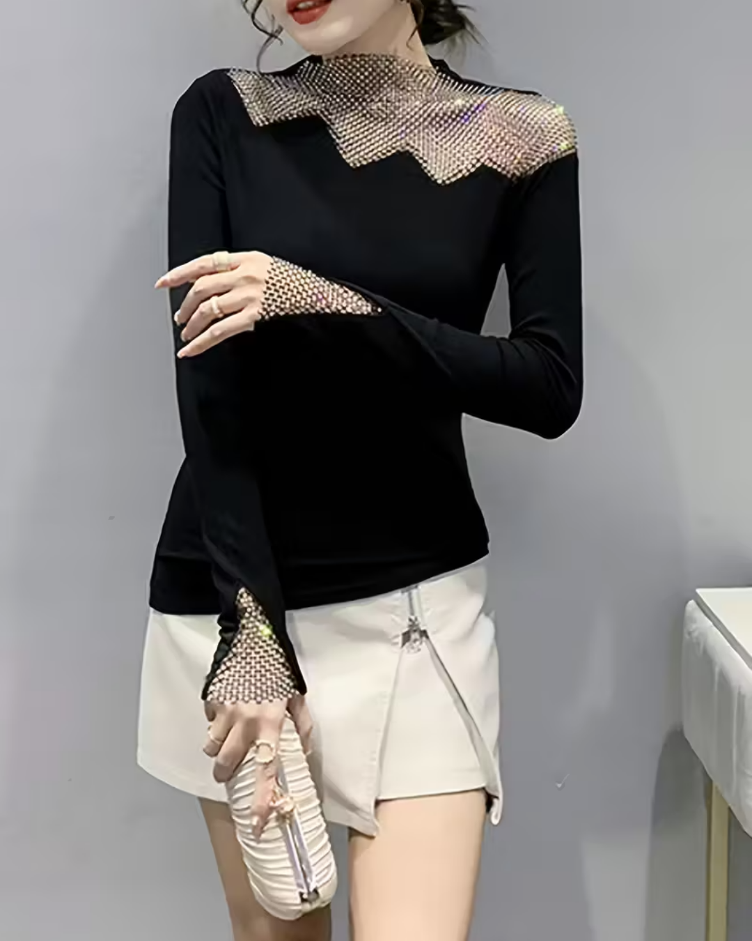 Black Crystal Vision Detail Uzun Kollu  Body