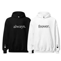 Frover & Always Detail Sevgililer Günü Özel Kişiselleştirilebilir Hoodie