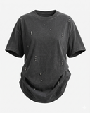 Vintage Wash Cyrstal Oversize T-Shirt
