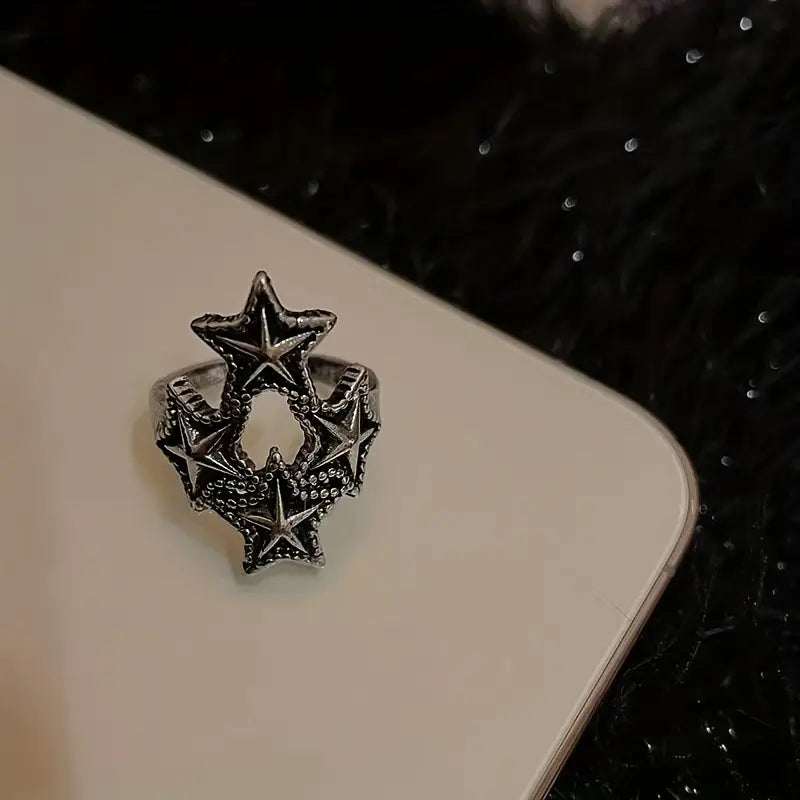 4'lü Retro Yüzük Seti