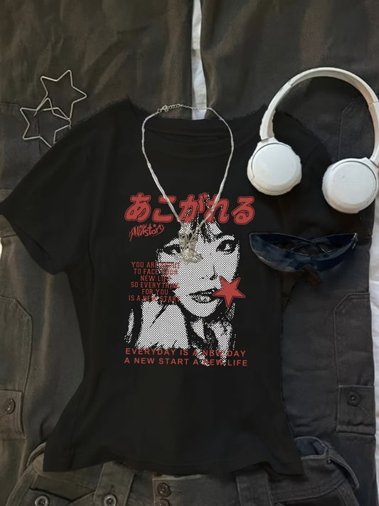 Kemer Boy Star Girl Crop Bluz