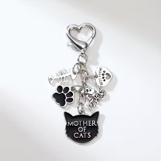 Mother Of Cat Charm Anahtarlık