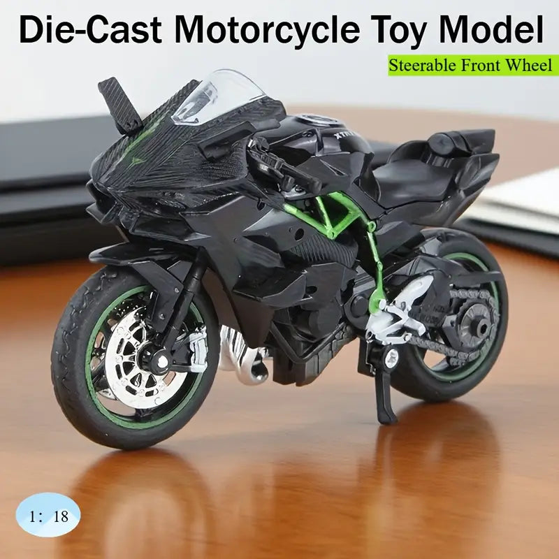 1:18 Kawasaki Motor Figür