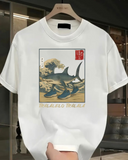 Tralalero Tralala Baskılı Yıkamalı Vintage Unisex Oversize T-Shirt