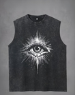 Cosmic Eye Unisex Vintage Eskitme Atlet
