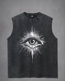 Cosmic Eye Unisex Vintage Eskitme Atlet