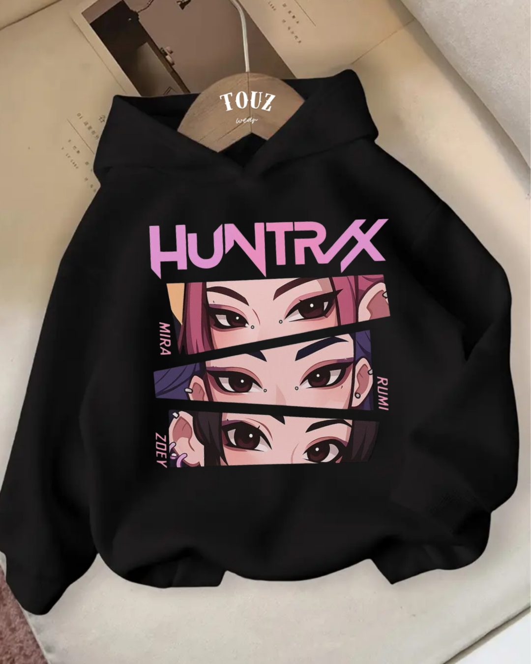 Young KPop Demon Hunters 3 iplik Kalın Sweet Hoodie