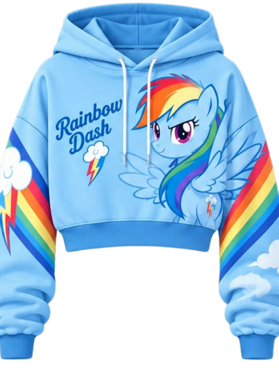My Little Pony Rainbow Dash Desenli My Little Pony 2'li Takım