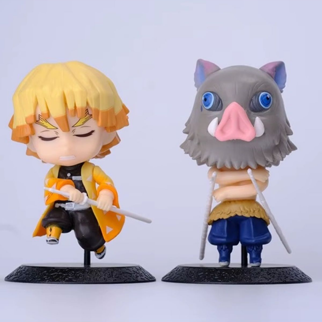 Demon Slayer 10 lu Figür 9,5 cm