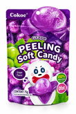 Cokoc Grape Peeling Soft Candy 75 g