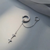 Y2K Retro Taşlı Küpe