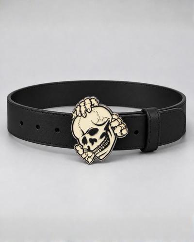 Gothic Skeleton Metal Unisex Kemer
