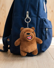 Cute Bear Cartoon Design Peluş Anahtarlık