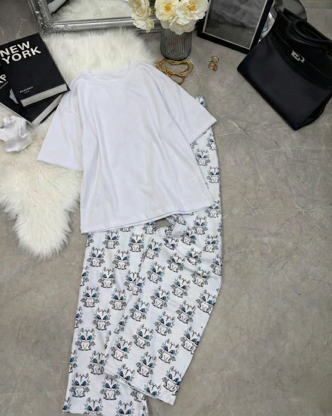 Dişsiz Detail Baggy Eşofman Altı