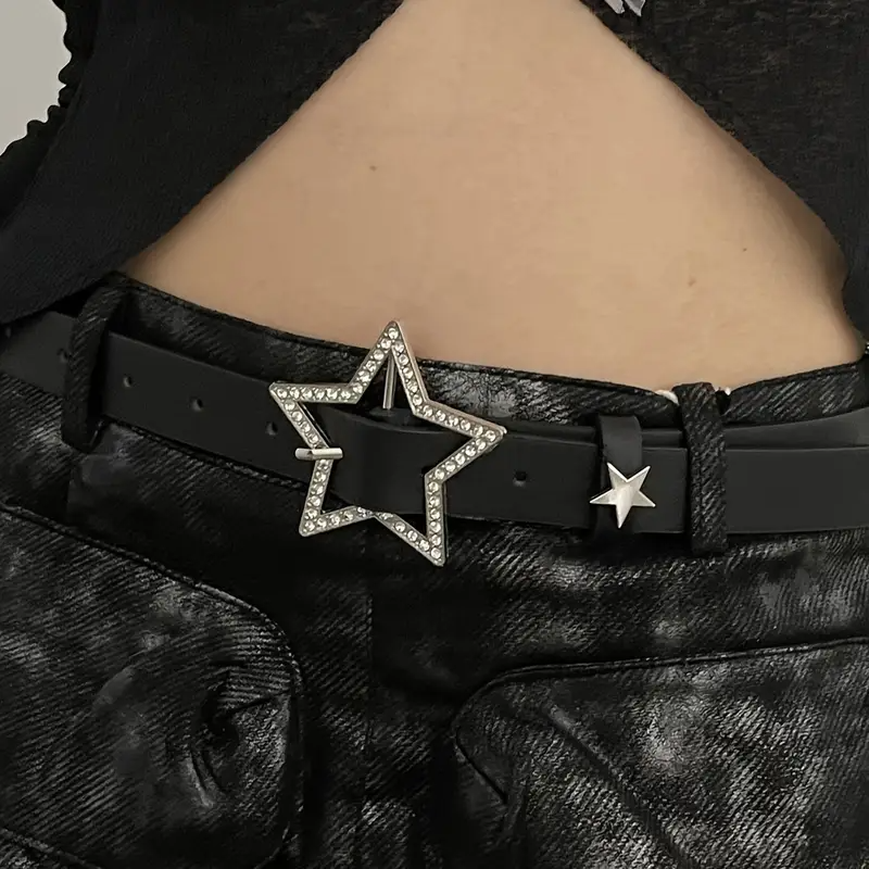 Star Taşlı Streetwear Kemer