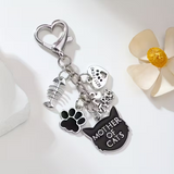 Mother Of Cat Charm Anahtarlık