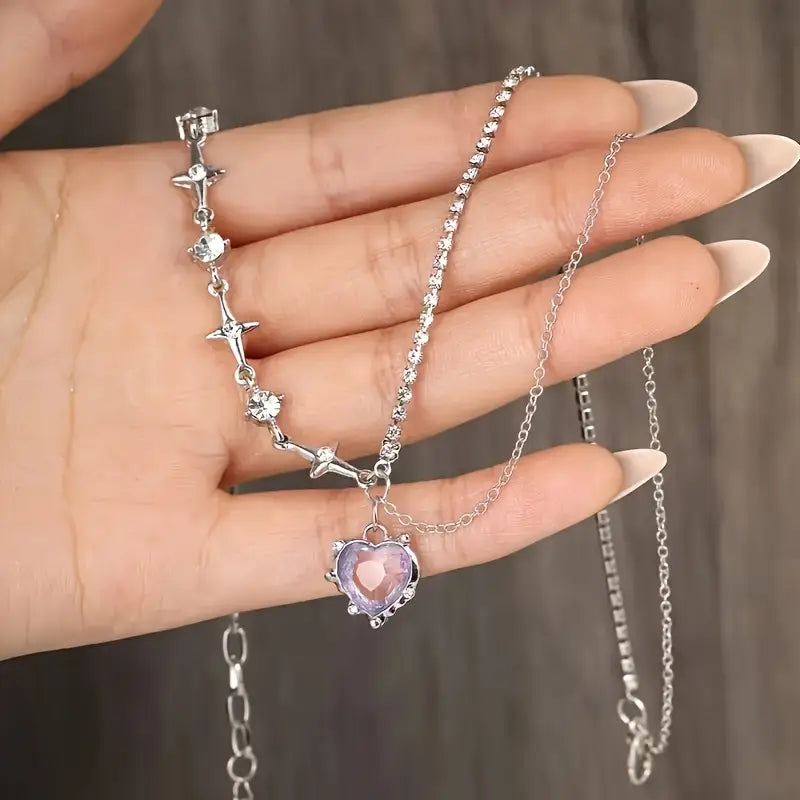 Y2K Star Vintage Design Kolye