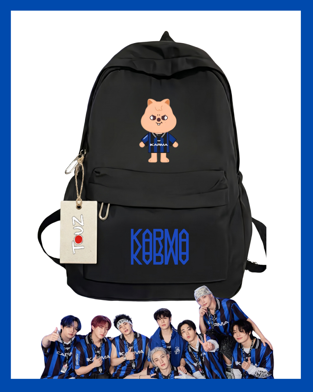 Han Stray Kids SKZ Karma Okul Sırt Çantası