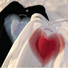 Heart Sevgililer Günü Özel Kişiselleştirilebilir Hoodie