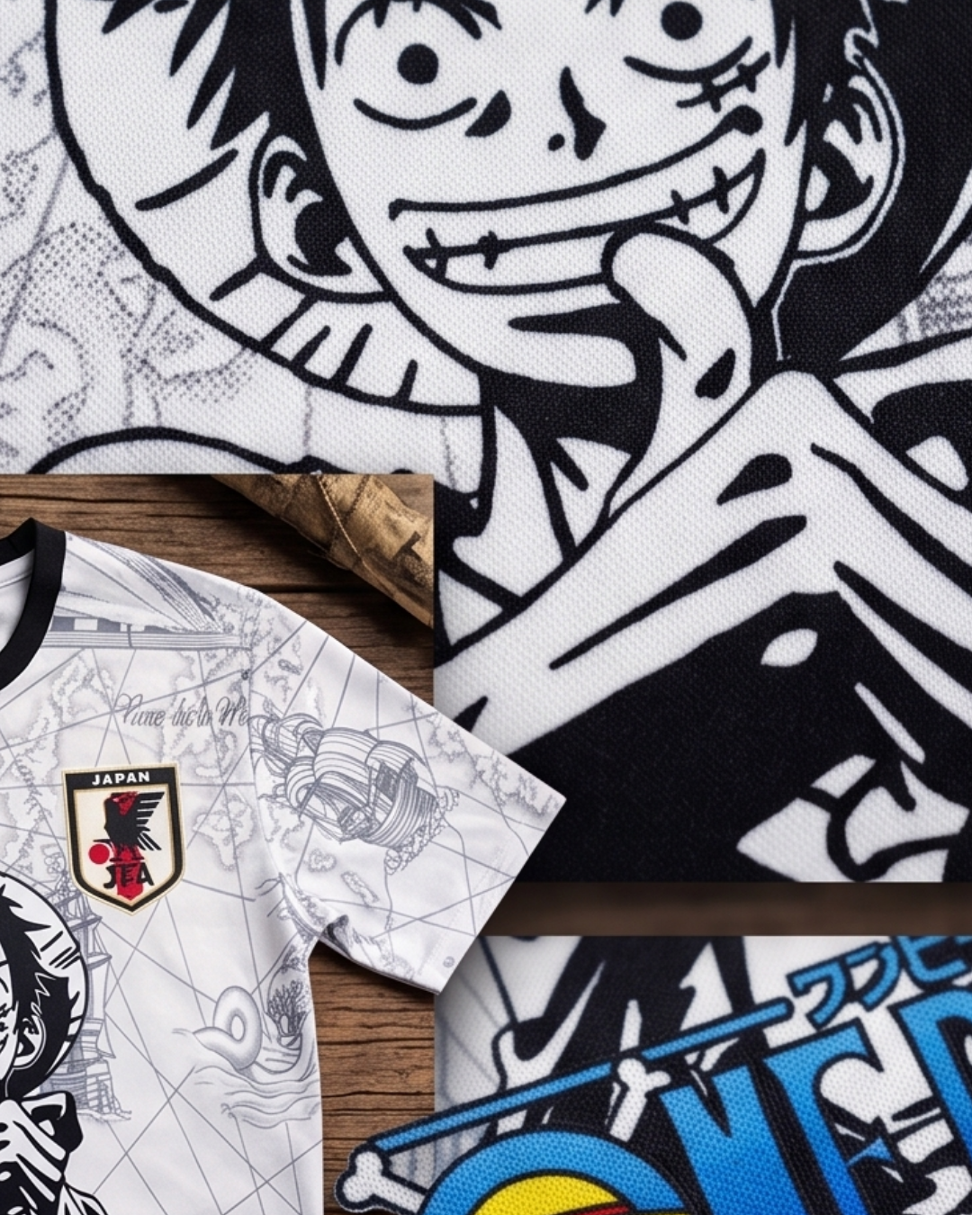 Anime One Piece Jersey T-shirt Forma
