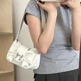 Ribbon Y2K Tarzı Omuz Çantası