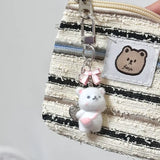 Cute Pink Bear Çanta, Telefon Charmı