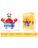 Bay Yengeç Küçük Parçacık LEGO Masaüstü Dekorasyonu