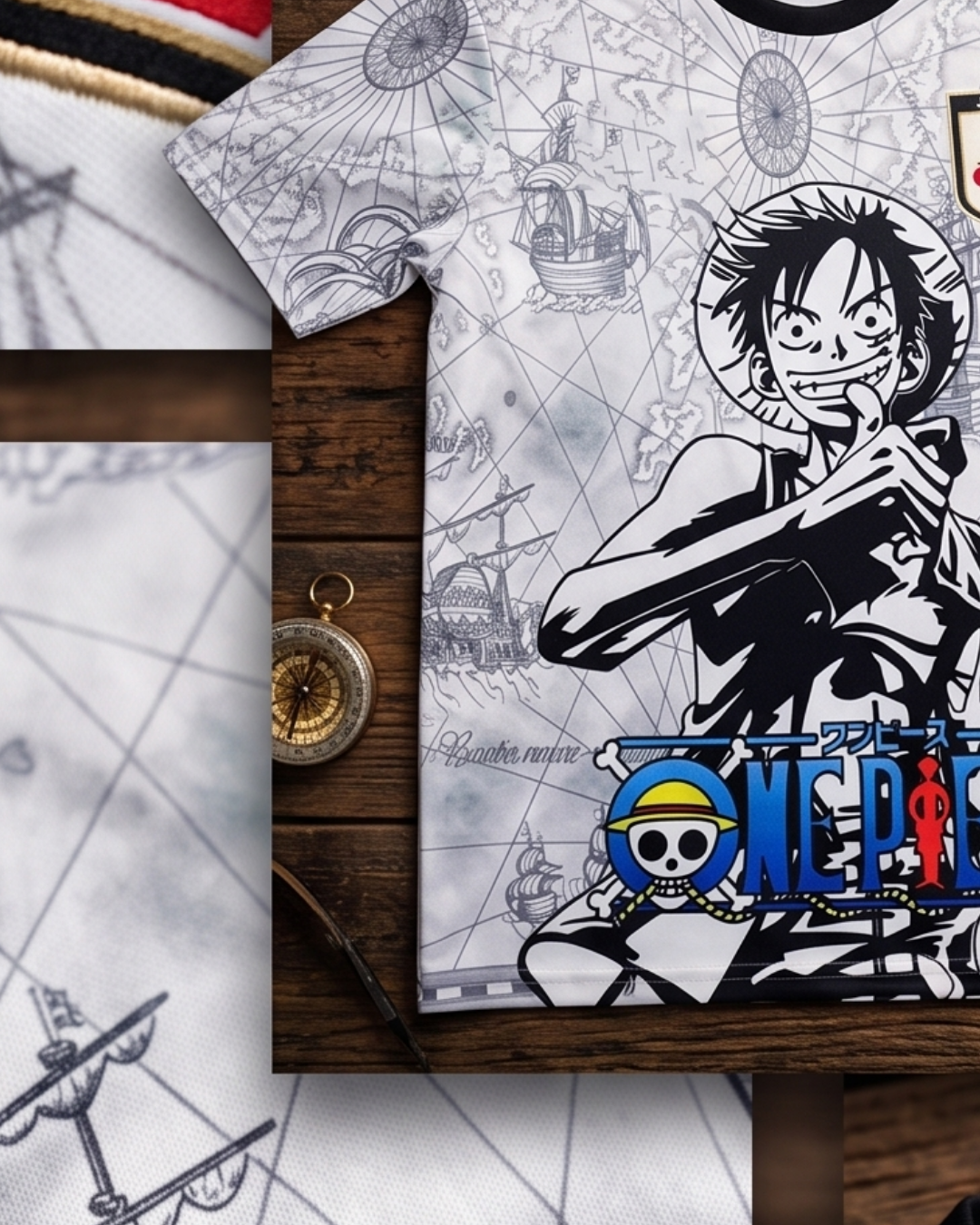 Anime One Piece Jersey T-shirt Forma