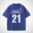 Yıkamalı Stoul 21 Oversize Vintage T-shirt