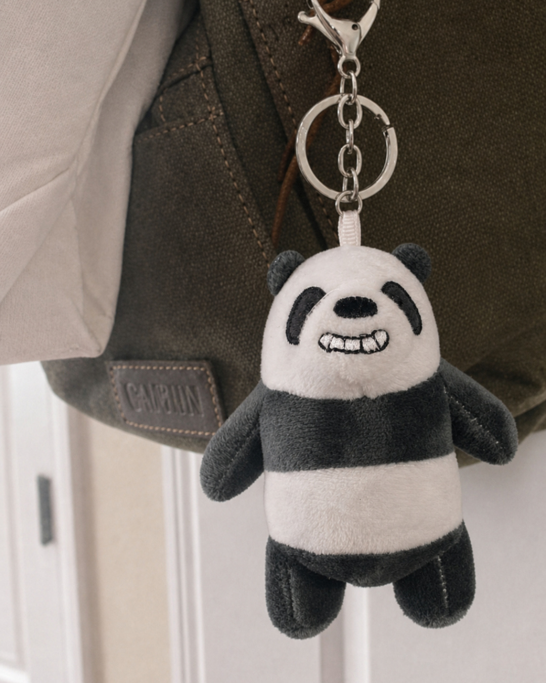 Sevimli Panda Design Peluş Anahtarlık