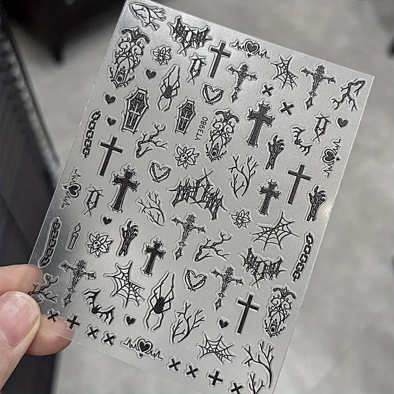 Gothic Tırnak Stickeri