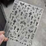 Gothic Tırnak Stickeri