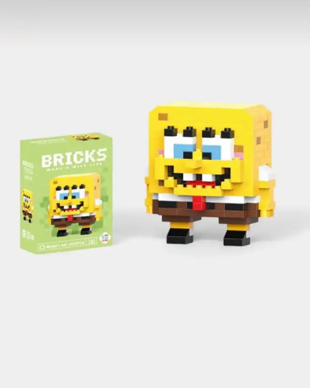 Sponge Bob Küçük Parçacık LEGO Masaüstü Dekorasyonu