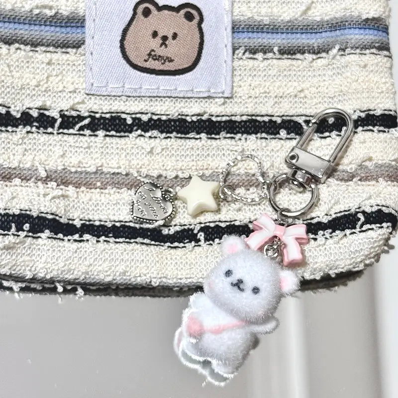 Cute Pink Bear Çanta, Telefon Charmı