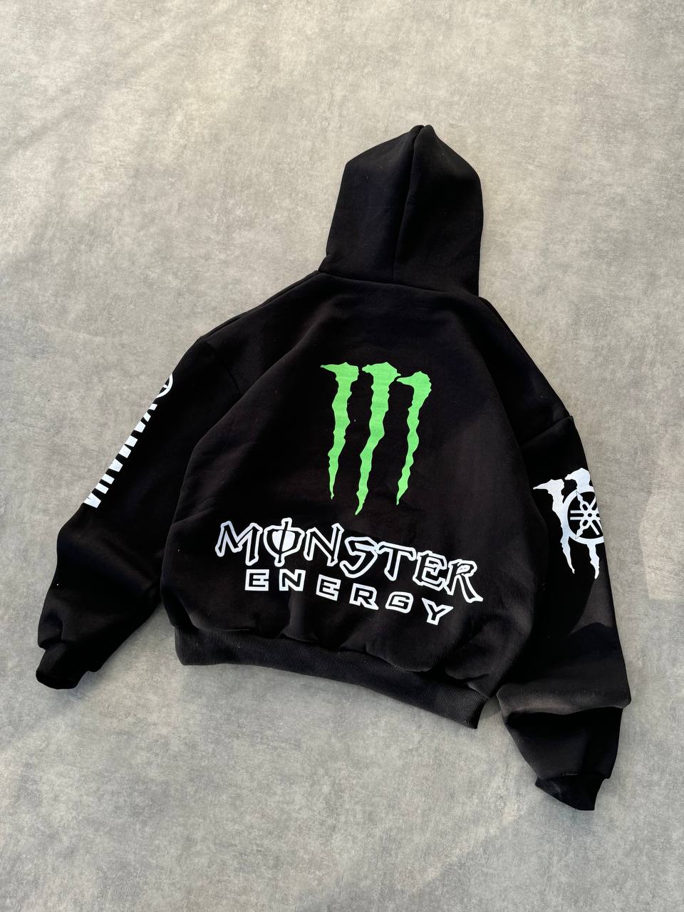 Monster Unisex Oversize Kapüşonlu Sweatshirt