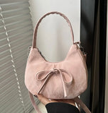 Ribbon Y2K Tarzı  Omuz Çantası