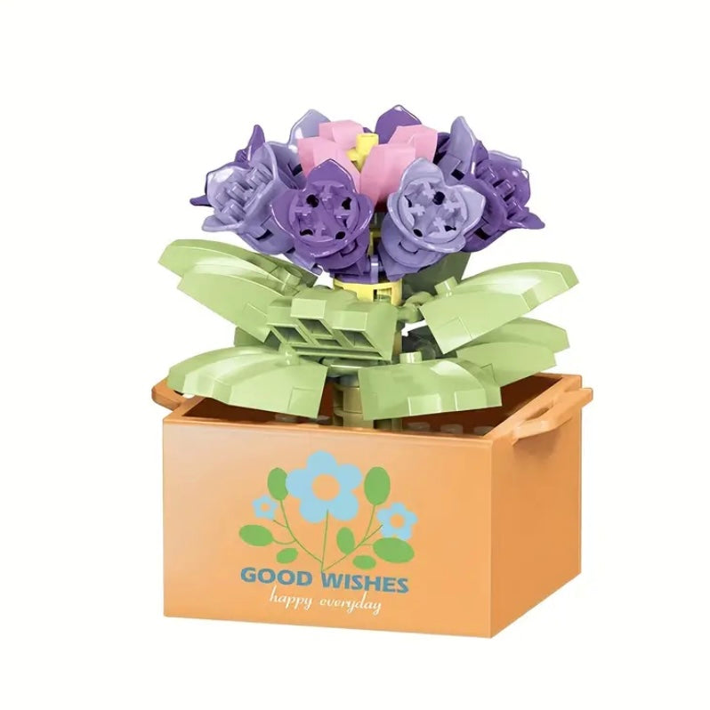 Mini Flower Lego Set Süpriz Kutu