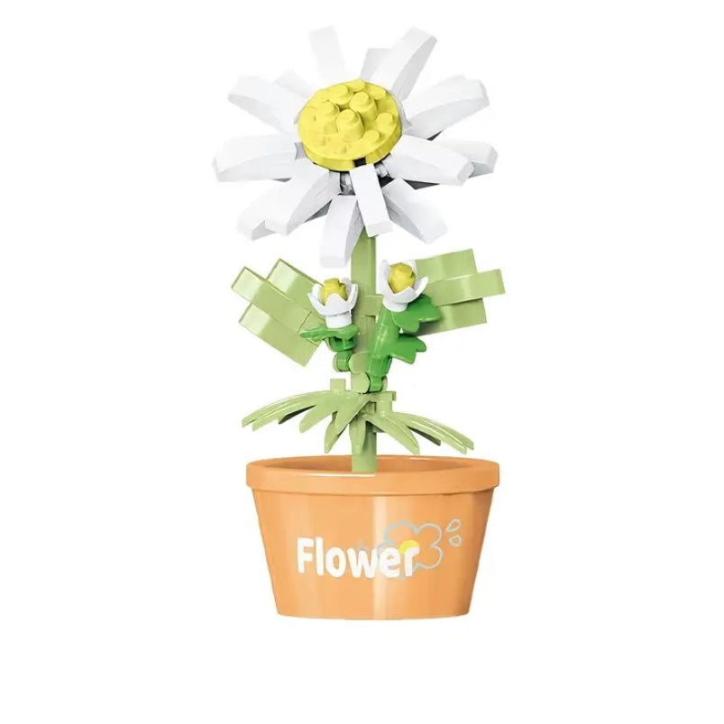 Mini Flower Lego Set Süpriz Kutu