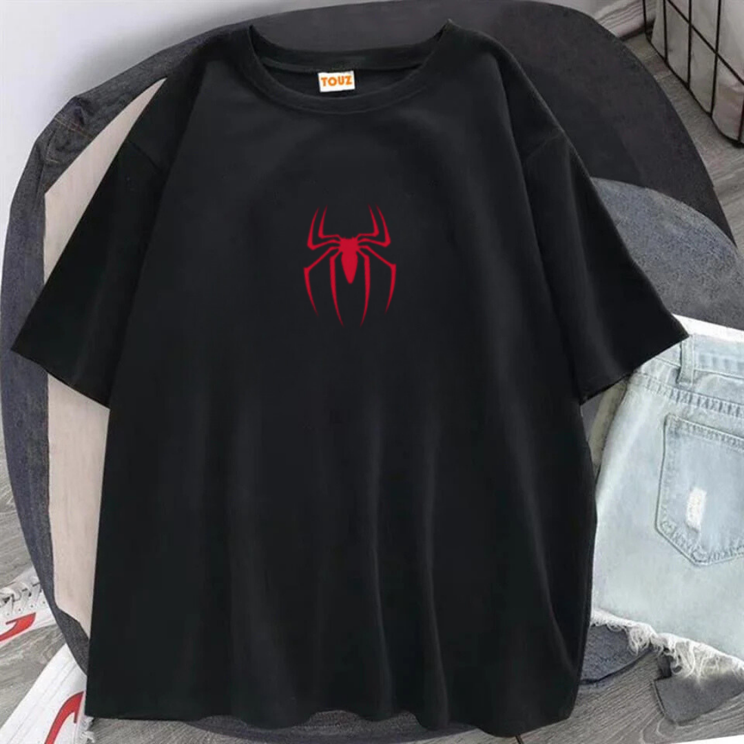 Spider Red Unisex Oversize T-shirt