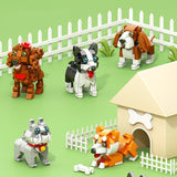 Sevimli Köpek Design Lego Set Süpriz Kutu