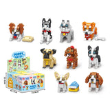 Sevimli Köpek Design Lego Set Süpriz Kutu